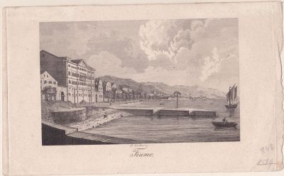 PPMHP 123199: Fiume • Rijeka, pogled na tvornicu šećera