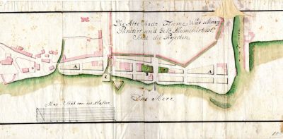 PPMHP 111221: Plan grada Rijeke iz sredine 18. stoljeća