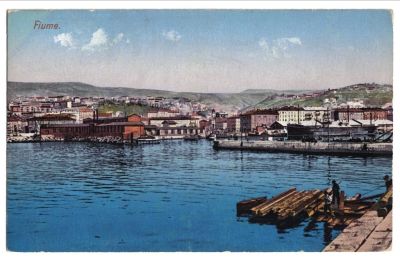 PPMHP 109550: Fiume • Rijeka, Pogled s mora