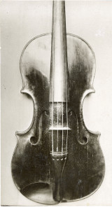 PPMHP 143001: Fotografija viole Ant. Gerolama Amatija iz 1620. s prednje strane • Viola. Ant. Gerolamo Amati 1620.