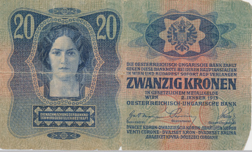 PPMHP 139624: 20 kruna - Austro-Ugarska Monarhija