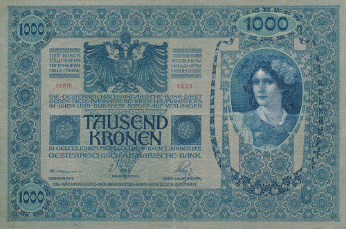 PPMHP 138840: 1000 kruna - Austro-Ugarska Monarhija