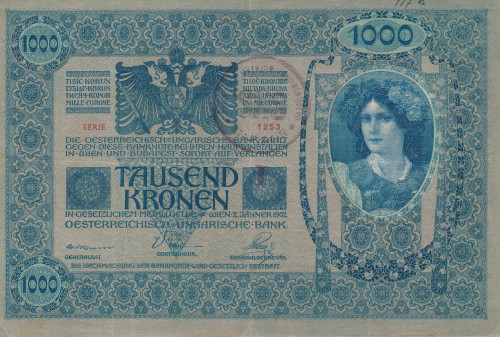 PPMHP 138846: 1000 kruna - Austro-Ugarska Monarhija