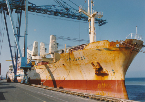 PPMHP 132593: Motorni brod Triglav u riječkoj luci