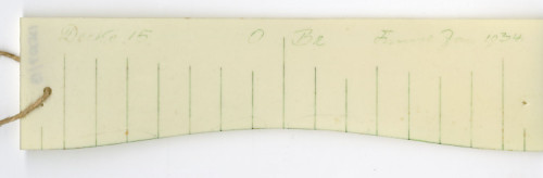 PPMHP 135307/18: Mjera za Kresnikov model violine 1934. • Decke