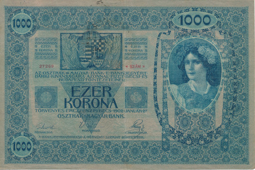 PPMHP 138838: 1000 kruna - Austro-Ugarska Monarhija