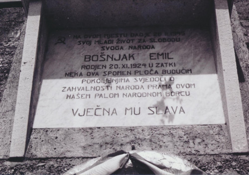 PPMHP 132692: Spomen ploča Emilu Bošnjaku