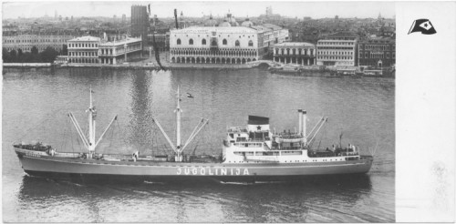 PPMHP 137765: Brod Titograd u plovidbi kroz Veneciju