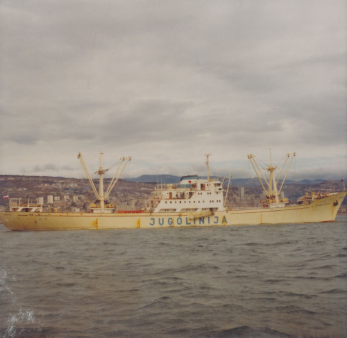 PPMHP 141562: Pogled na brod Frano Supilo ispred riječke luke