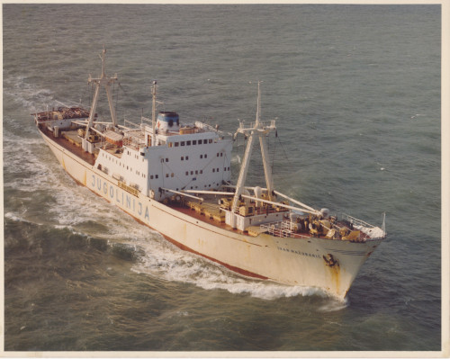 PPMHP 136643: Pogled na brod Ivan Mažuranić u plovidbi