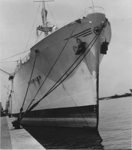 PPMHP 137379: Pogled na brod Kvarner u riječkoj luci