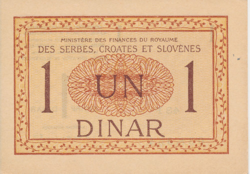 PPMHP 139088: 1 Dinar - Kraljevstvo SHS
