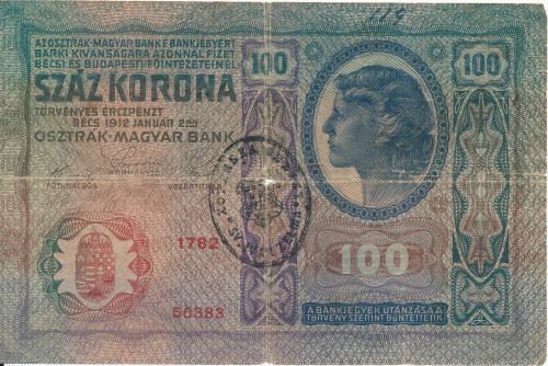 PPMHP 138854: 100 kruna - Austro-Ugarska Monarhija