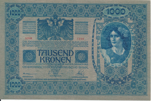 PPMHP 138839: 1000 kruna - Austro-Ugarska Monarhija