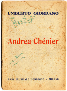 PPMHP 115577: Andrea Chenier - dramma di ambiente storico • Andrea Chenier - drama u povijesnom ambijentu