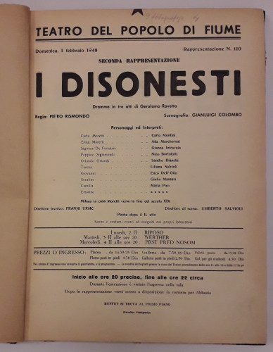 PPMHP 136734: Knjiga kazališnih objava za predstave u sezoni 1948.