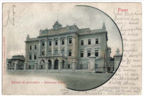 PPMHP 124724: Fiume - Palazzo del governatore • Gouverneur-Palais