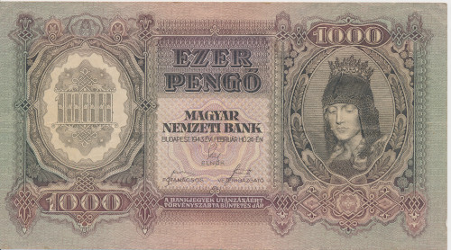 PPMHP 141336: 1000 pengo  - Mađarska