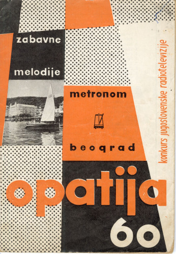 PPMHP 150916: Zabavne melodije Opatija 1960 • Konkurs Jugoslovenske  radiotelevizije