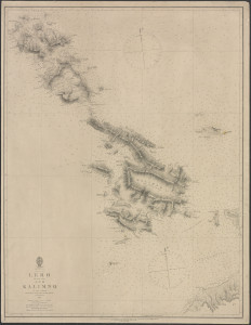 PPMHP 103512: Karta otoka Lero i Calimno