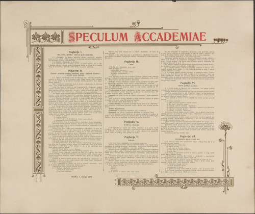 PPMHP 101931: Speculum Accademiae • Statut društva 