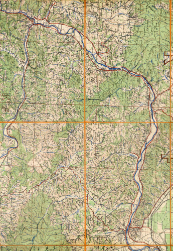 PPMHP 160935: Topografska karta Pakraca