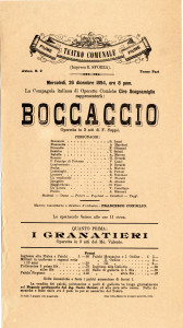 PPMHP 115992: Obavijest o predstavi Boccaccio