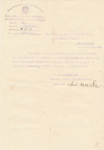 PPMHP 146347: Dopis Komisije za razgraničenje s Italijom upućen dr. Ivi Antončiću