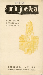 PPMHP 153961: Jugoslavija - Rijeka - Plan grada - Street Plan - Stadtplan
