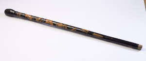 PPMHP 113574: Drveni japanski štap sa zmijom