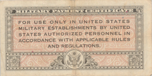 PPMHP 142853: 50 centa - SAD - vojni novac