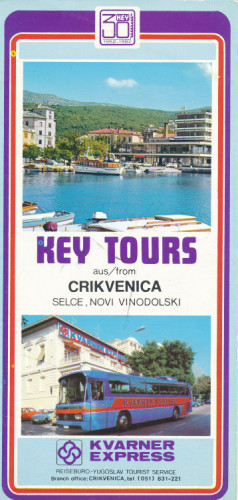 PPMHP 150788: Key Tours aus/ from Crikvenica, Selce, Novi vinodolski