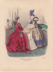 PPMHP 123029: Modna slika 1865. • Beilage zur Victoria, 1. Iuni 1865.