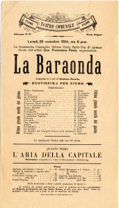 PPMHP 116015: Plakat za predstavu La Baraonda
