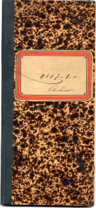PPMHP 114284: Bilježnica kazališnih troškova 1887-8 • 1887-8 Archivio