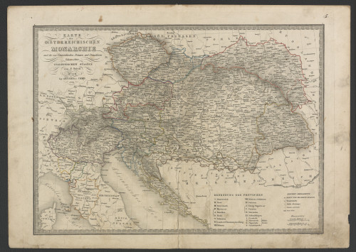 PPMHP 150385: Karte der Oesterreichischen Monarchie