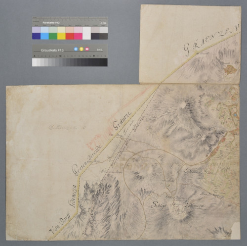 PPMHP 112480: Katastarska karta Ledenica iz 18. st.