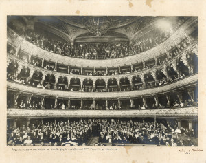 PPMHP 155181: "Repprezentazione dell'Aida al Teatro Verdi - diretta dal Mo. Visconti di Modrone (?)"