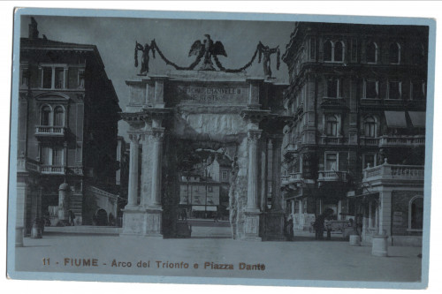 PPMHP 140513: Fiume Arco del Trionfo e Piazza Dante