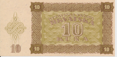 PPMHP 140940: 10 kuna - tzv. Nezavisna Država Hrvatska