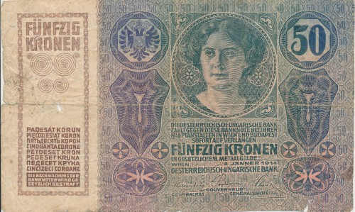 PPMHP 141458: 50 kruna - Austro-Ugarska Monarhija