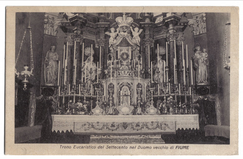 PPMHP 122243: Rijeka • Duomo - pogled na oltar