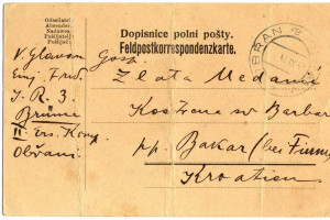 PPMHP 109167: Dopisnica Zlati Medanić 1914. godine