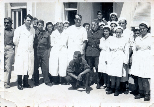 PPMHP 147414: Osoblje prihvatne bolnice 13. pg divizije NOVH-a u Crikvenici