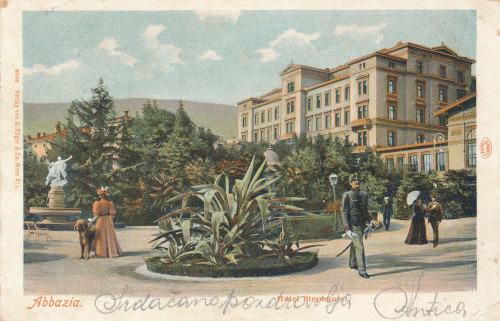 PPMHP 150061: Abbazia. Hotel Stephanie.