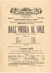 PPMHP 115867: Plakat za predstavu Dall'Ombra al Sole
