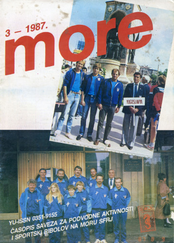 PPMHP 114867: More • Časopis Saveza za podvodne aktivnosti i sportski ribolov na moru • YU-ISSN 0351-9155 Broj 3 - 1987