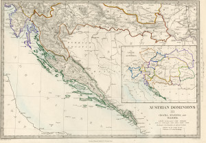 PPMHP 140281: Austrian Dominions - III - Croatia, Sclavonia and Dalmatia