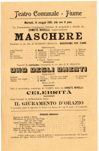 PPMHP 115916: Plakat za predstavu Maschere