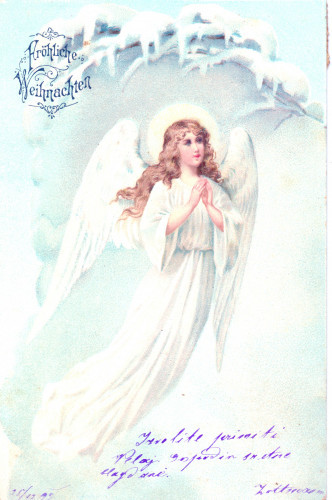 PPMHP 112540: Božićna čestitka s anđelom